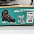 Candi Grl Sabina Ice Figure Skates Black Rose Gold Glitter W  Box Women s Size 9
