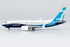 Ng Model 1 400 Boeing B737 Max 7  house Color  Diecast Aircraft Jet Model N7202u