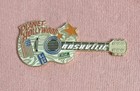 Vintage Planet Hollywood Nashville Guitar Music City Jacket Lapel Pin