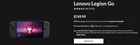 Lenovo Legion Go 8 8 In  1tb ryzen Z1 Extreme 3 3ghz 16gb Ram w All Accessories 