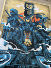 Official Wu-tang Clan Gold Metallic Poster Msg New York Ny 2025  3 36 Authentic 