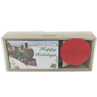 Gold Label Matchbox Animated Train Music Box  we Wish You A Merry Christmas 
