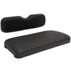 Black Golf Cart Front Cushion Set Fits Ezgo Txt