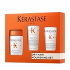 Hair Care Travel Set Shampoo Conditioner Blow Dry Cream Dry Hair Frizz Control