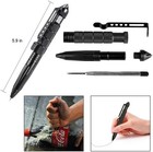 Oij 5 Pack Military Tactical Pen Set  Professional 1 Count  pack Of 5   Black 