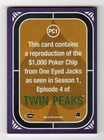 2019 Twin Peaks Archives One Eyed Jacks Poker Chip Relic Pc1