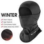 West Biking Winter Fleece Cycling Ski Cap Mask Windproof Sports Hat Neck Warmer