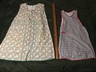 20 50 60 s Vintage Women s Kitchen Aprons Smocks Floral  Pattern  White Pocket  