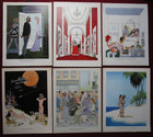 Lot Of 50 Diff Francis Smilby Smith Full Magazine Page Risqu   Comic Cartoon Art