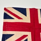 Flag Ww2 Era Printed Cotton Small Hand Held Made In England