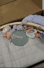 Ingenuity Cozy Spot Reversible Duvet Activity Gym Play Mat Wooden Toy Bar Loamy