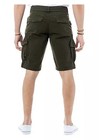 Raw X Men s Belted Classic Fit 12 5  Cotton Cargo Shorts Olive-52w