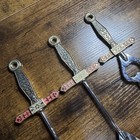 Vintage Sword Themed Bar Tool   Utensils - Lot Of 3