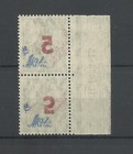 Poland Pologne 1919 Issue Gniezno Fi71 Mnh   In Pair Inverted Rare Mkst