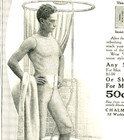 1910 Original Porosknit Ad  Mens Summer Underwear  Gay Interest
