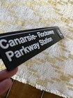 Canarsie Brooklyn Subway Sign Replica L Station Train Nyc Mta New York Rock