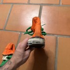 Vintage 80s Converse Chuck Taylor All Star High Top Orange Made In Usa Mens Sz 7
