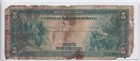 1914  5 Federal Reserve Note Chicago Il Fr 871a White-mellon Damaged G68591802a