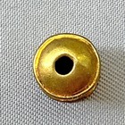 Dotted Bullet Cord Tassel Bead Caps 8mm Solid Brass Copper Q12 Per Pkg