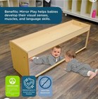 Angeles Value Line Toddler Storage Shelves With Mirror Back