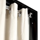 Magnetic Curtain Rod  28 - 48 Inch Long -  Set Of 2