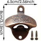 Can Opener Antique Bronze Wall Mounted Beer Bottle  Soda Opener Bar Accessories