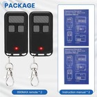 2pcs Pack For Liftmaster Chamberlain Craftsman Garage Door Opener Remote 890max