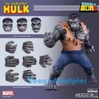 Mezco 1 12 Green Hulk   Grey Hulk Action Figure Limited Edition Collection