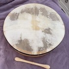 Bodrh  n  drum  16    With Rosewood Beater - Traditional Irish