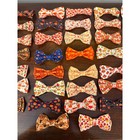 32pc Fall Thanksgiving Dog Bow Tie Lot Pumpkin Turkey Leaf Elastic Collar Slides