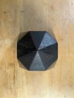 Salvaged Farmhouse Geometrical Walnut Newel Post Topper   Finial  Free S h
