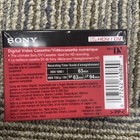 Sony Mini Dv Digital Video Cassette Dvc Hd 63min Lp94 Premium Tape Sealed