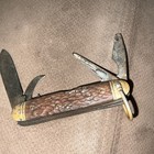 Vintage 1960   s Cub Scout Bsa Camillus New York Usa Boy Scout Pocket Knife Brown