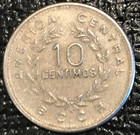 High Grade Au 1972 Costa Rica 10 Centimos Coin-agt474