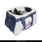 Adidas Women s Off White ink Blue Diablo Small Duffel Bag  5157797-ir1091  - Nwt