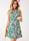 Nwt Lilly Pulitzer Size X-small Luxletic Racquet Dress  roaring With Joy upf 50 