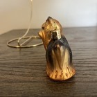 Euc Old World Christmas Yorkie Yorkshire Terrier Dog Glass Ornament W tag