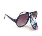 Vintage Opti-ray Sunglasses Aviators Dark Blue Frames W  Gradient Purple Lenses