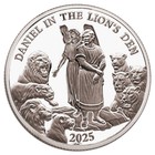 2025 Niue Half Dollar Bible Stories - Daniel In The Lion   s Den