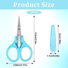 3 Pcs Small All-purpose Craft Scissors Mini Detail Scissor Tiny Travel Scissors