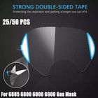 50 25pcs For 3m 6885 Face Shield Lens Cover For 6800 6900 Full Face Respirator