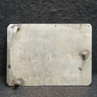 Wf15173 Very Cool Vintage 1970s   abstract   Man Artwork Silvertone Belt Buckle