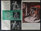 Houdini Devant Dekolta Magician Illusion 1958 Pictorial Greatest Magic Illusions