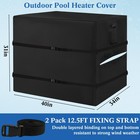 Pool Heater Cover  Pool Heat Pump Cover For Winter  600d Waterproof Swimming    