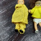 Vintage Miniature Doll Set With Clothing Boy   Girl Dolls  Tommy Dollhouse Boy