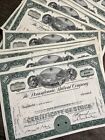  lot Of 135  Pennsylvania Railroad Company Stock Certificate Horseshoe Curve Wow