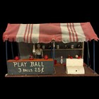 Vintage Ww2 Ace Bros Carnival Circus Milk Bottle Toss Knockdown Game Folk Art