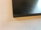 Repro Black Uhmw Polyethylene Plastic Sheet   1 2  X 6  X 12   New