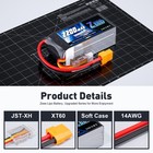 2x Zeee Shorty 3s Lipo Battery 11 1v 2200mah 50c Xt60 For Rc Car Drone Quad Heli