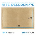 Welding Blanket 4x6 6x8 Ft Fireproof Fiberglass Insulation Mat With Grommets